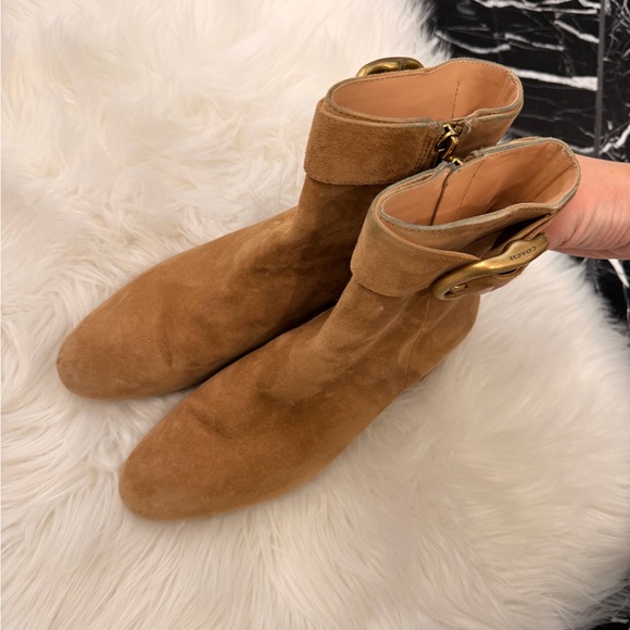 Coach suede boots 6.5 - Picture 2 of 4